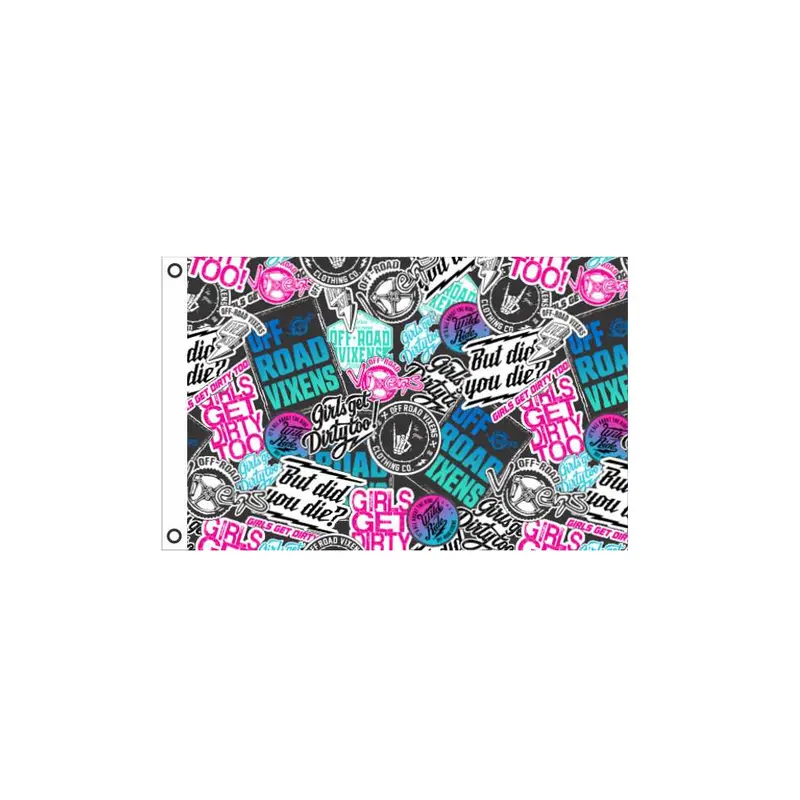 Graffiti Flag 2'x3'