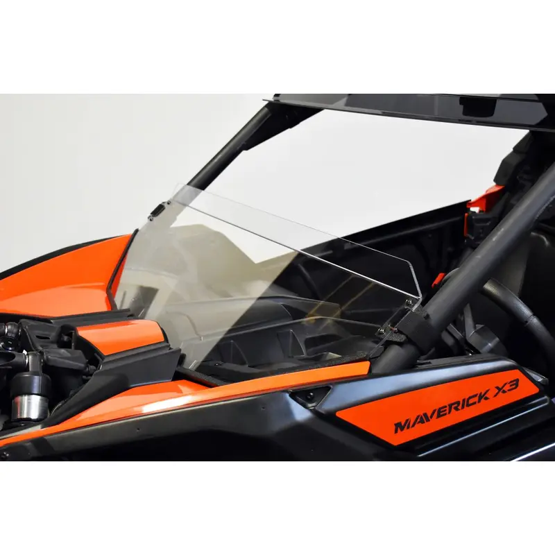 Can Am Maverick X3 Hard Coat Half Windshield Clear By UTVZILLA