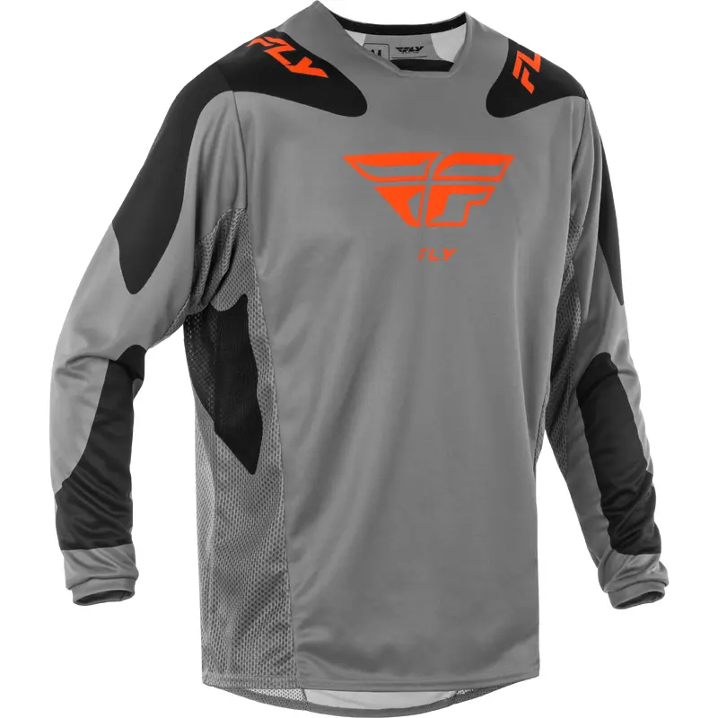 Kinetic Sym Jersey Grey/Orange/Black Xl
