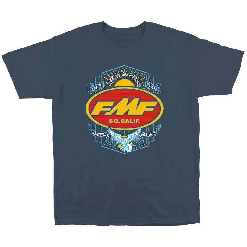 Blacksmith Tee Steel Blue Xl