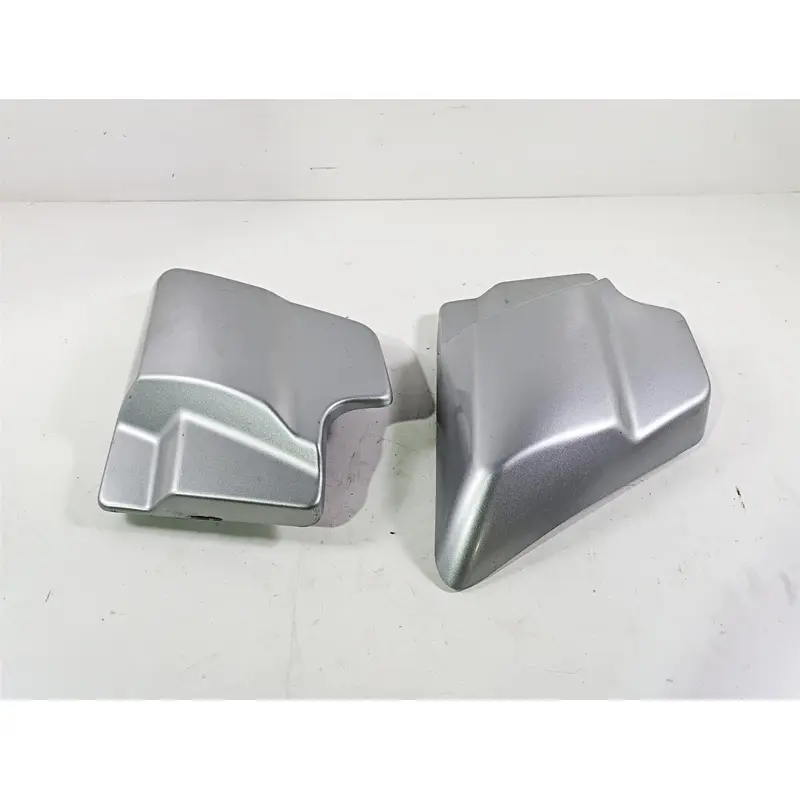 2010 Harley Touring FLHX Street Glide Side Cover Set Silver 66048-09A 66250-09