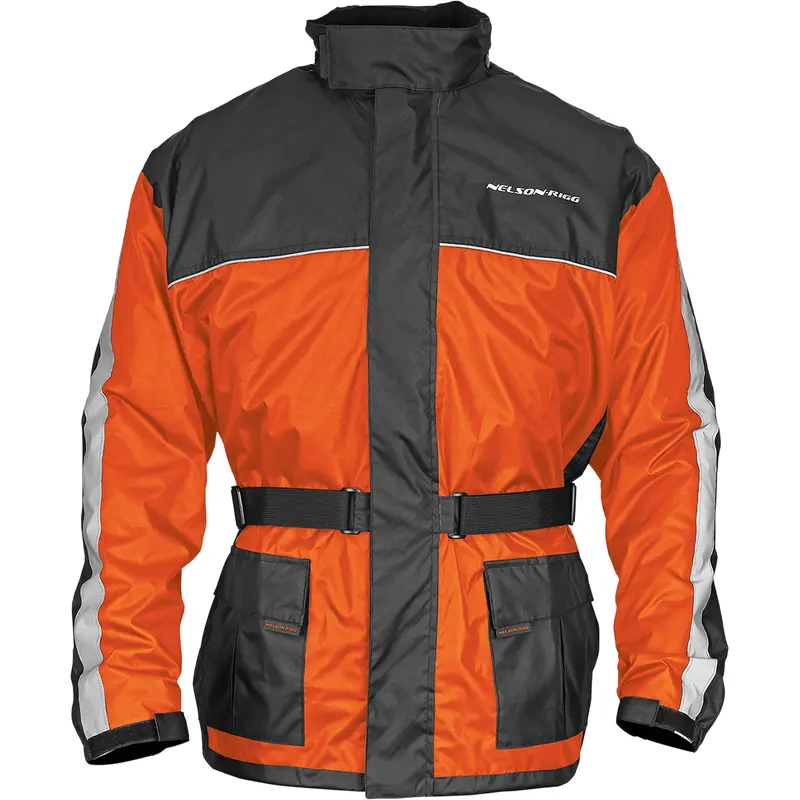 NELSON RIGG Solo Storm Jacket - Hi-Vis/Black - XL SSJ-ORG-04-XL