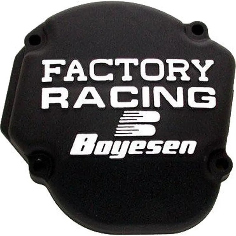 BOYESEN FACTORY RACING IGNITION COVER BLACK SC-02AB