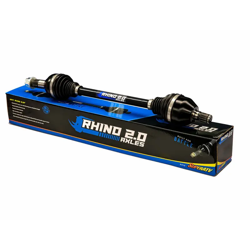 SuperATV Heavy Duty Rhino 2.0 Axle for Can-Am Maverick (2013-2015) - REAR