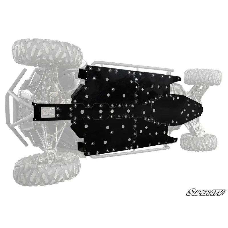 SuperATV Polaris RZR 4 900 Full Skid Plate