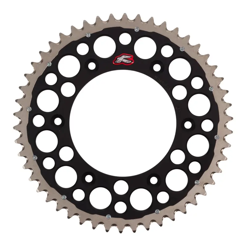 Renthal Sprocket Twinring Black 50T Bi-Metal Grooved