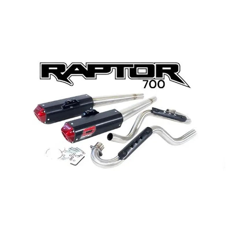 Raptor 700 DMC  Dual Exhaust