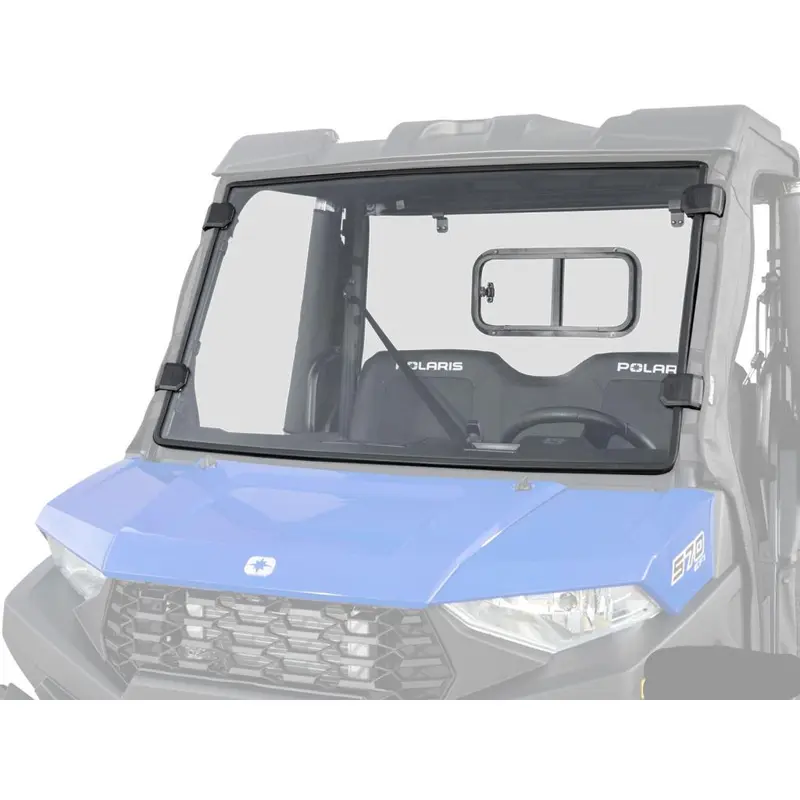 SuperATV Polaris Ranger SP 570 Scratch-Resistant Full Windshield