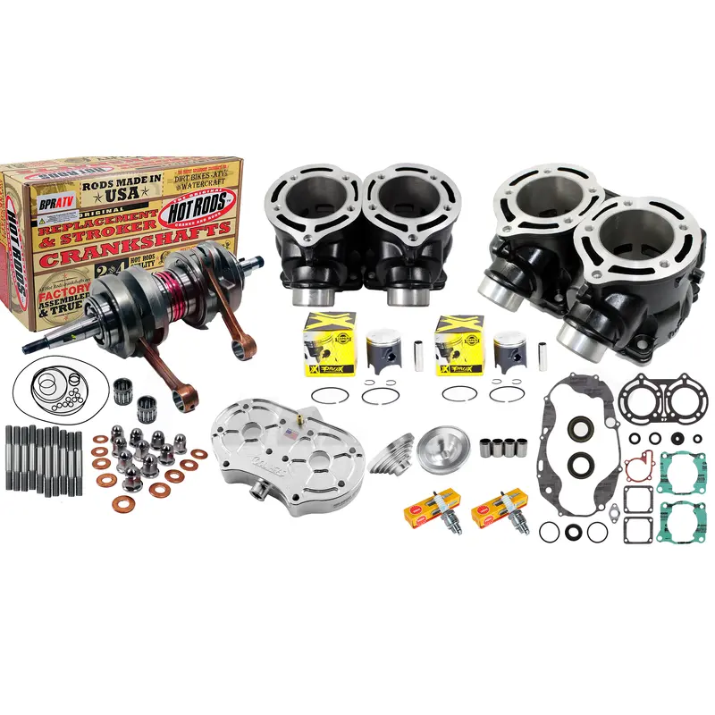 Yamaha Banshee Pro X 66mm Big Bore 409cc Sneaker Stroker Crank Pistons Cool Head