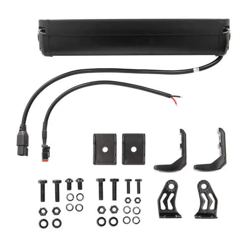 Universal - 14" Blackout Dual Row - 24 LED - Lightbar