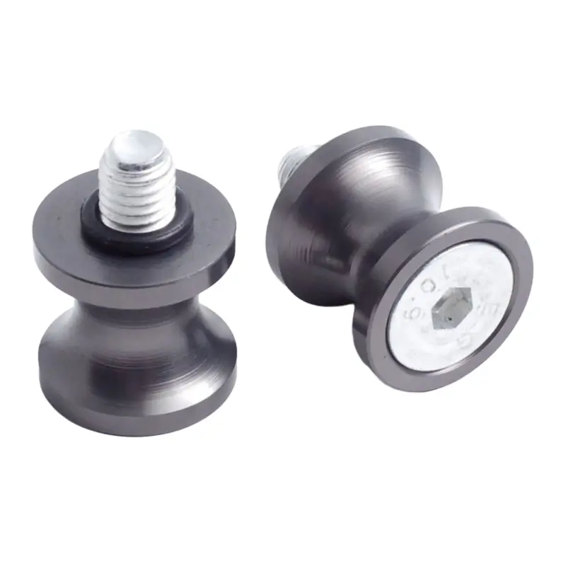 Whites Swingarm Bobbins  Black  6mm x 1.0mm