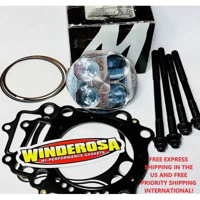 04-09 CRF250R CRF 250R 250X Stock Bore Wossner Piston Gaskets Studs Top End Kit