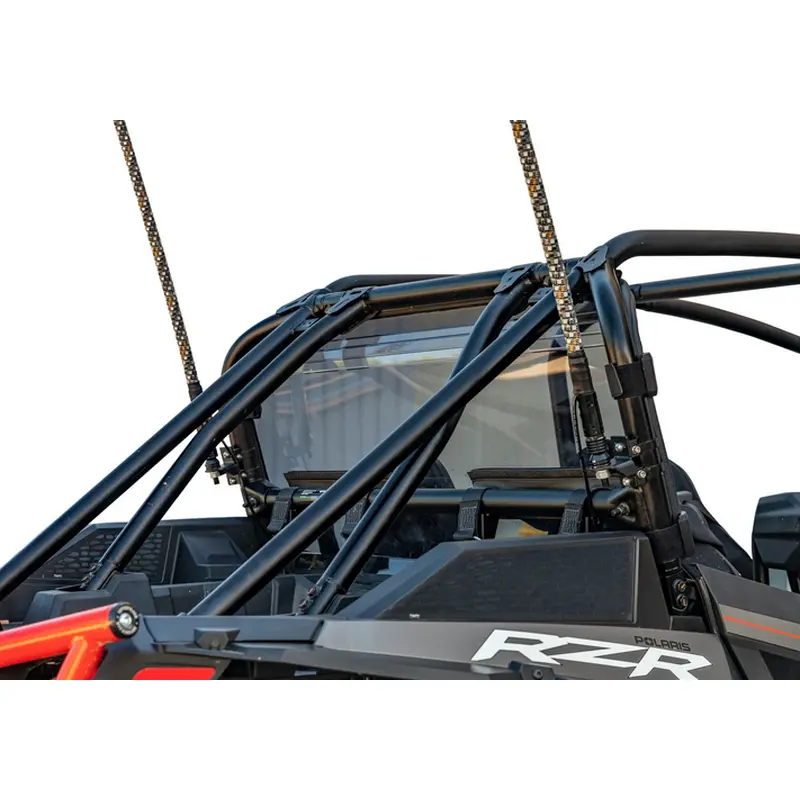 REAR WINDSCREEN POLYCARBONATE POLARIS RZR XP TURBO S UTV, WINDSHIELD