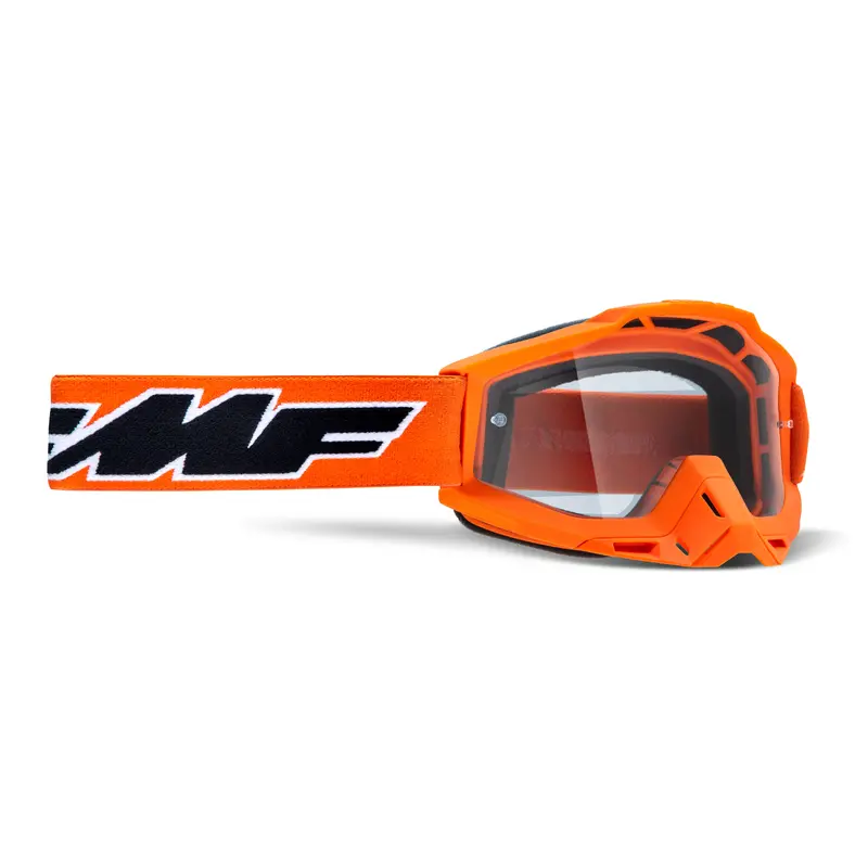 Powerbomb Goggle Rocket Orange Clear Lens