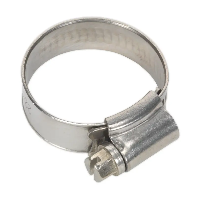 Hose Clip Stainless Steel 22-32mm Pack of 10 - SHCSS0X