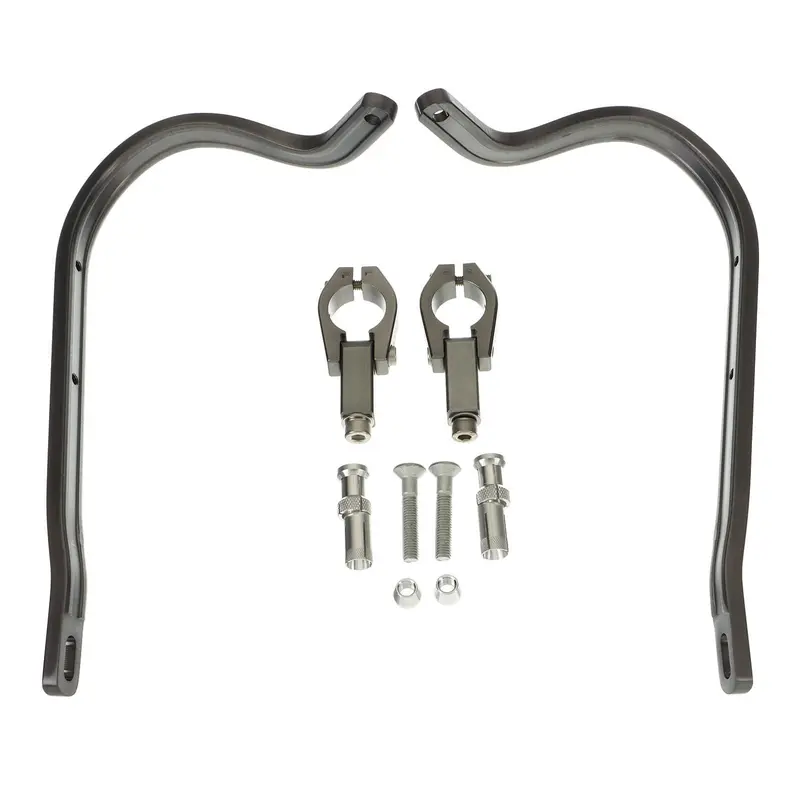 Zeta Armor Bended Hand Guard for 28.6mm Bar - Titanium Colour