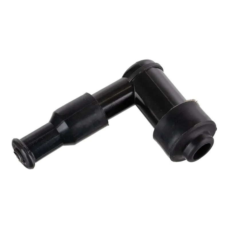 Whites Spark Plug Cap (Replaces LB05E) Right Angle - Black