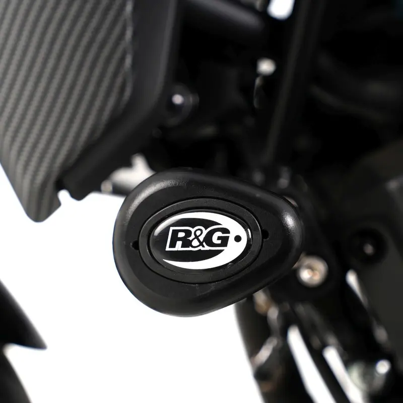 R&G Racing Black Aero Style Crash Protectors For 2022-2024 CF-Moto 300NK