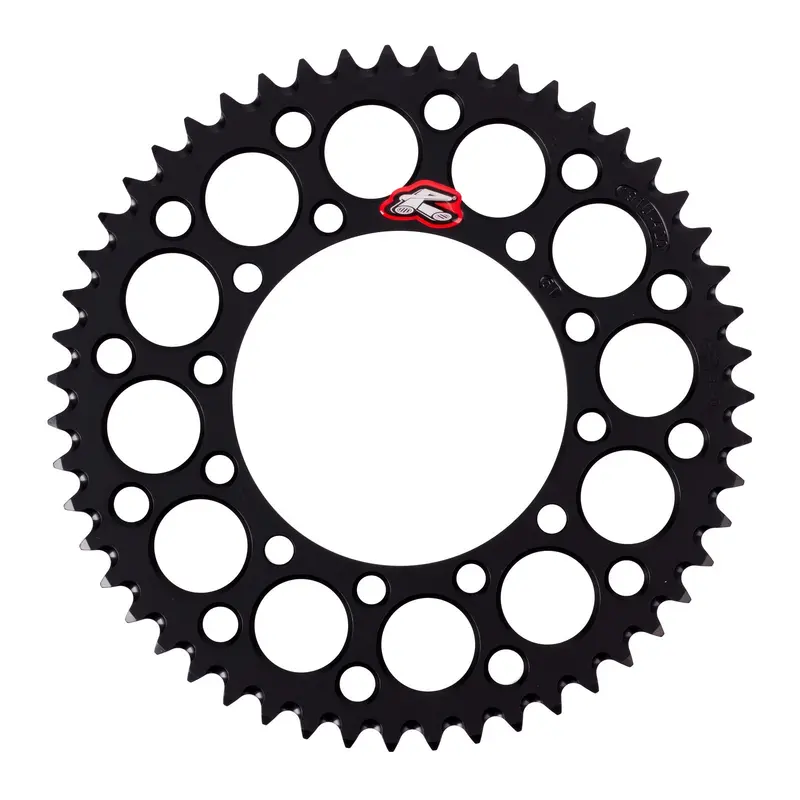 Renthal Sprocket Rear Black 51T Alloy 7075 T6 Grooved