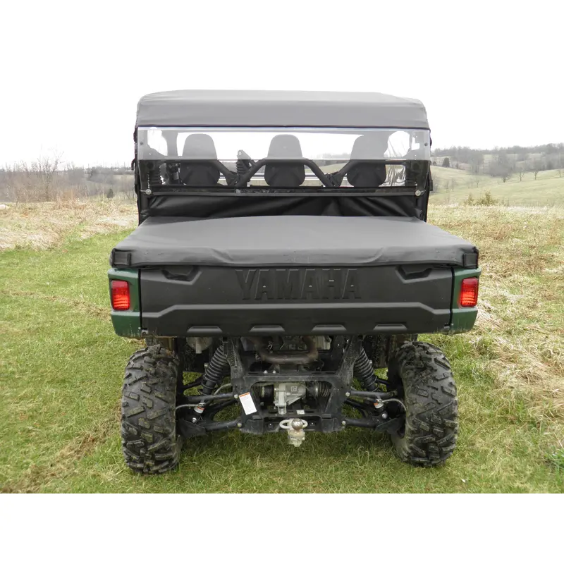 Yamaha Viking - 1 Pc Lexan Back Panel w/Vent Option