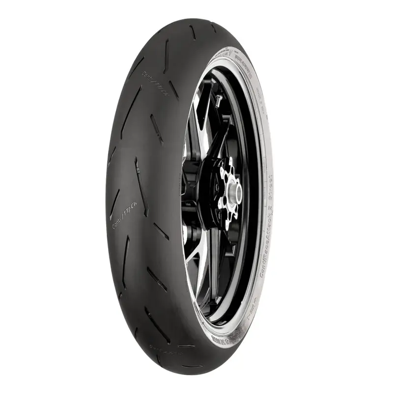 120/70-17 ZR 58W ContiRaceAttack2 Street Tyre TL Front Continental (C1712070RACE2ST)