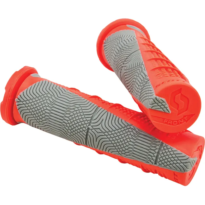 Deuce Grip Atv Neon Red/Grey