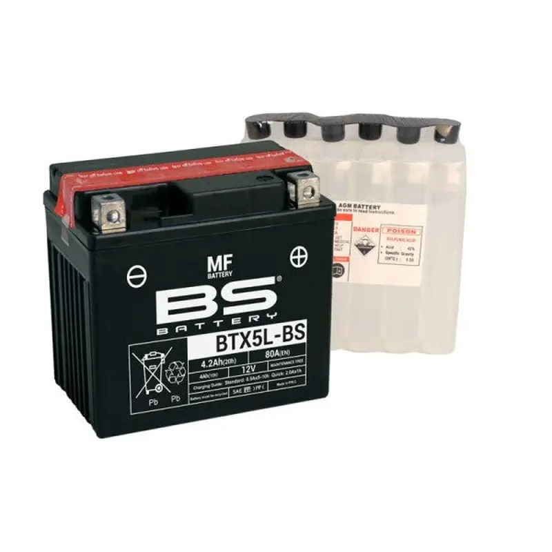 Batterie Scelle Sans Entretien - BTX5L-BS