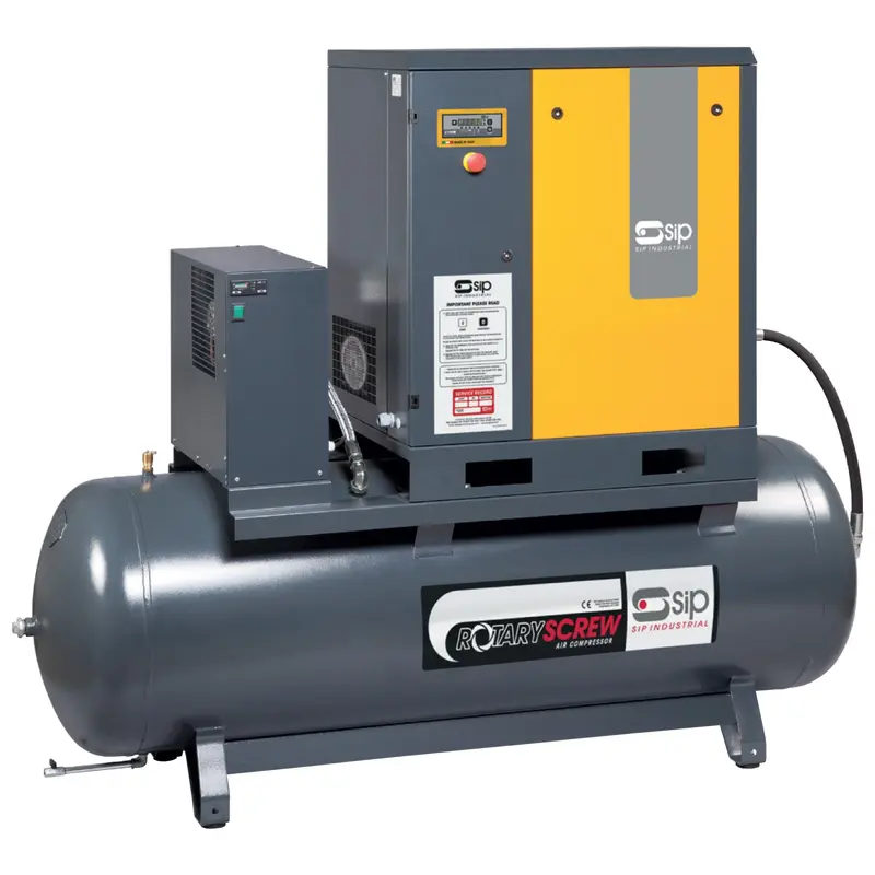 SIP RS11-10-270BD/RD Rotary Screw Compressor 270L IE3 Motor | 06416