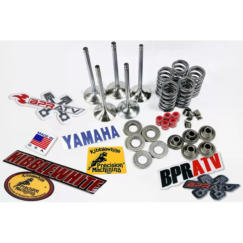 01-13 Yamaha WR250F Kibblewhite White Diamond Intake Exhaust Valves & Spring Kit