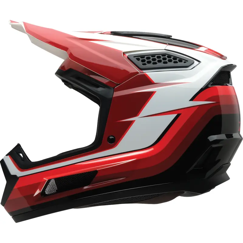 Z1R Dirt Maxx Helmet - Vortex - Red/White - XL 0110-9338