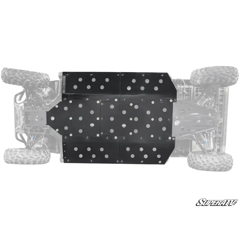 SuperATV Polaris Ranger Midsize 570 Crew Full Skid Plate FSP-P-RANMID4