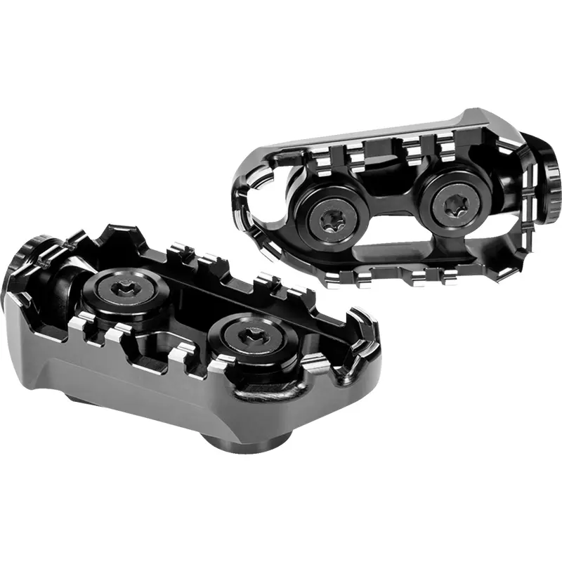 GILLES TOOLING Tech-X Enduro Footpeg - Driver - Black RGK-111-UF35-SET-B