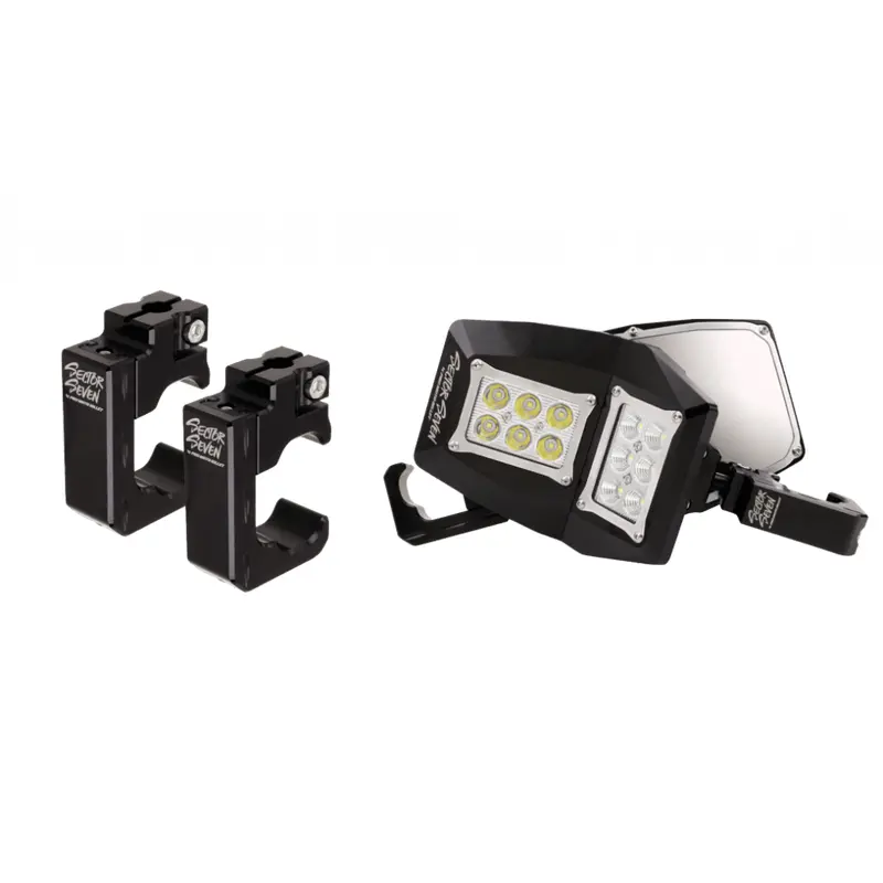 Spectrum Lighted Mirrors For YXZ by Sector Seven