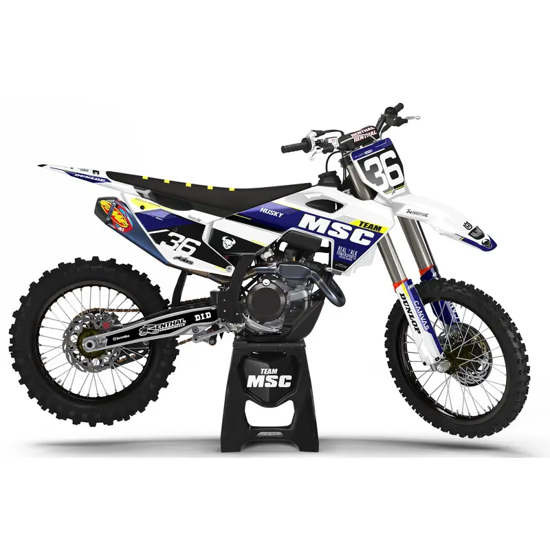 TEAM MSC - HUSQVARNA MX GRAPHIC KIT #1