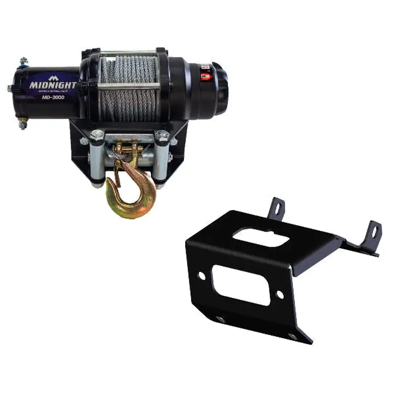 3000LB Viper Midnight Winch Kit For The Honda Rancher TRX420 TE**