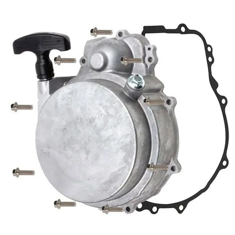 Recoil Starter - Complete Assembly : Gasket And Bolt Included