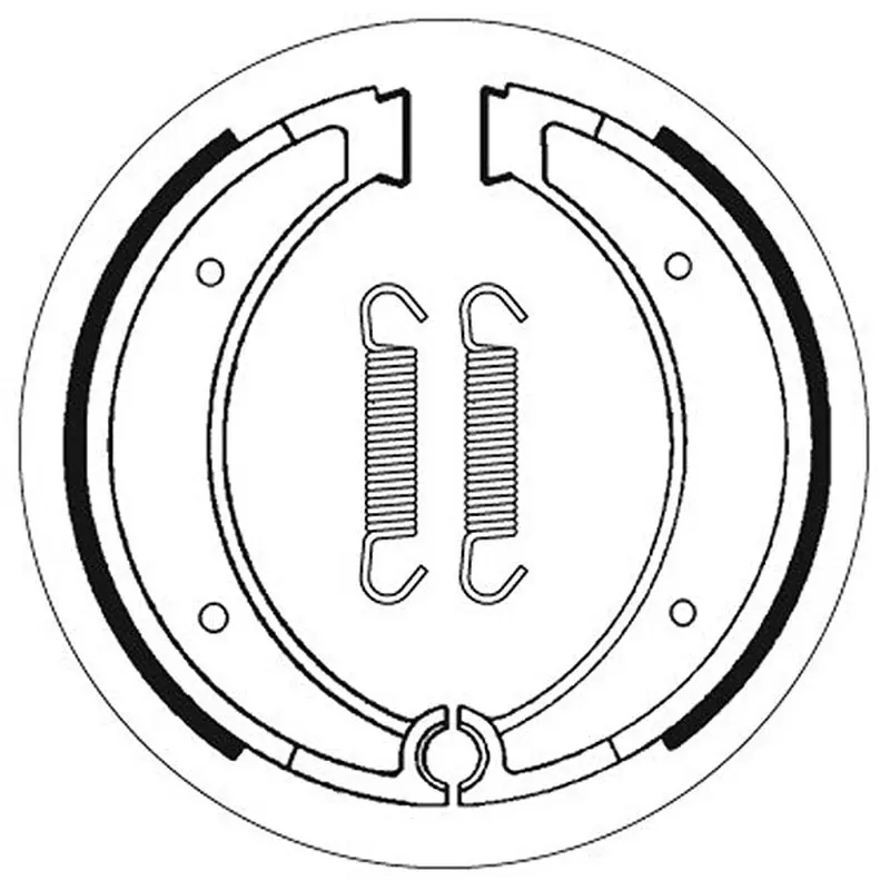 SBS BRAKE SHOES WITH SPRINGS (5192116100)