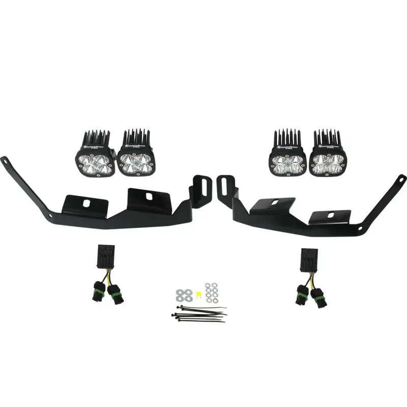 Baja Designs Headlight Kit Squadron Pro / Racer Series Multi Pattern Clear Lens 447014
