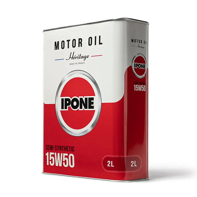 *15W50 2L Heritage Semi Synthetic Motor Oil IPONE (800901)