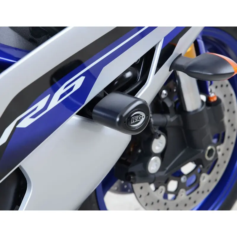 R&G Racing Black Aero Style Crash Protection Bobbins For 2006-2016 Yamaha YZF R6