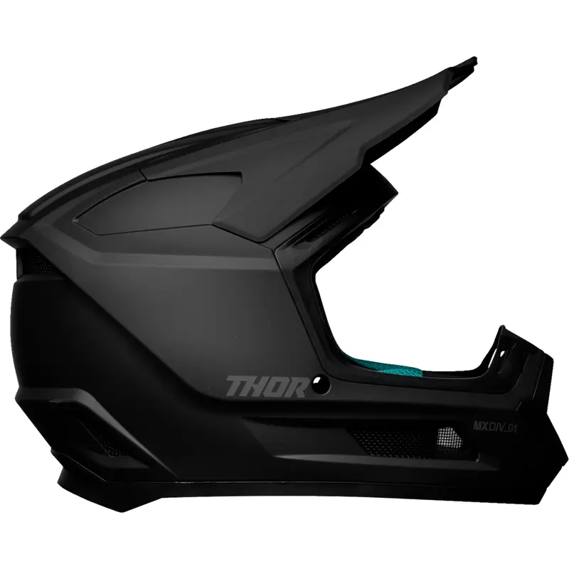 THOR Youth Fleet Helmet - Blackout - Medium 0111-1675