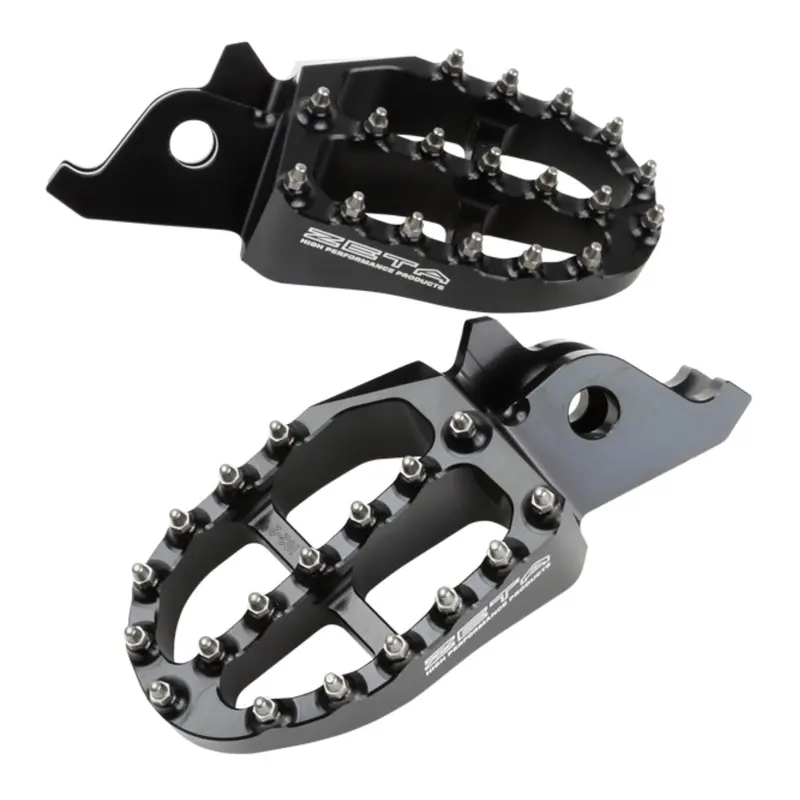 Zeta Aluminium Footpegs KX250F/450F - Black