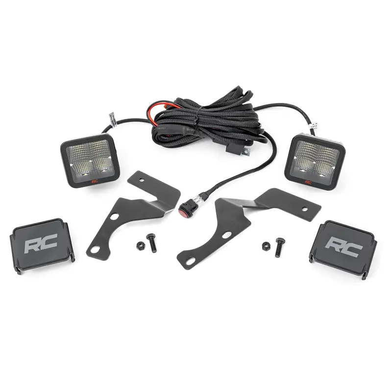 LED Light Kit | Ditch Mount | 2" Spectrum Spot Pair | Toyota 4Runner (10-24) | 80796