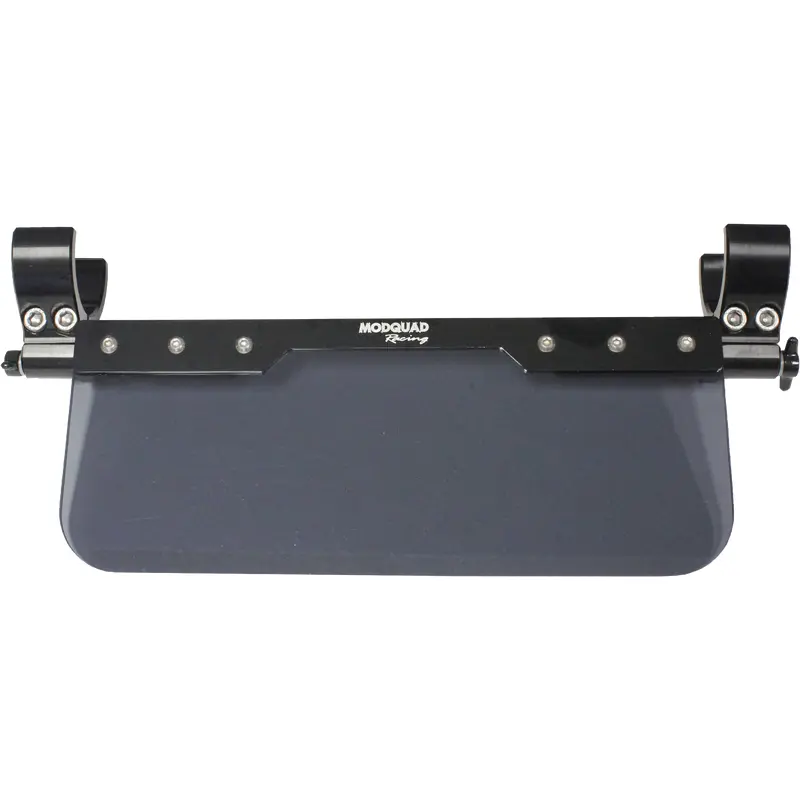 Sun Visor 10" 2" Bar Smoked