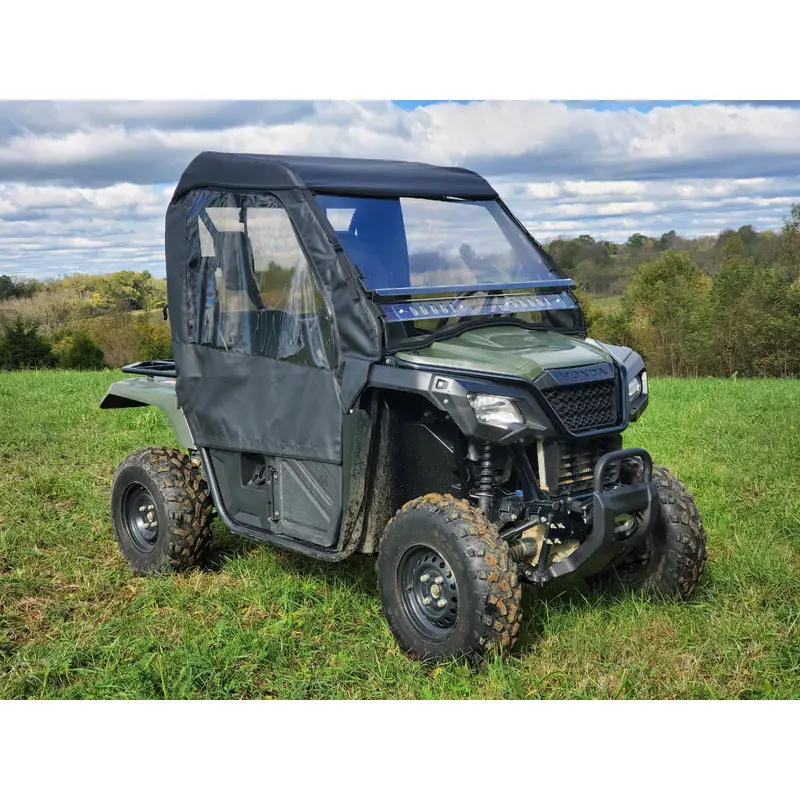 Honda Pioneer 500/520 - Full Cab Enclosure For Hard Windshield