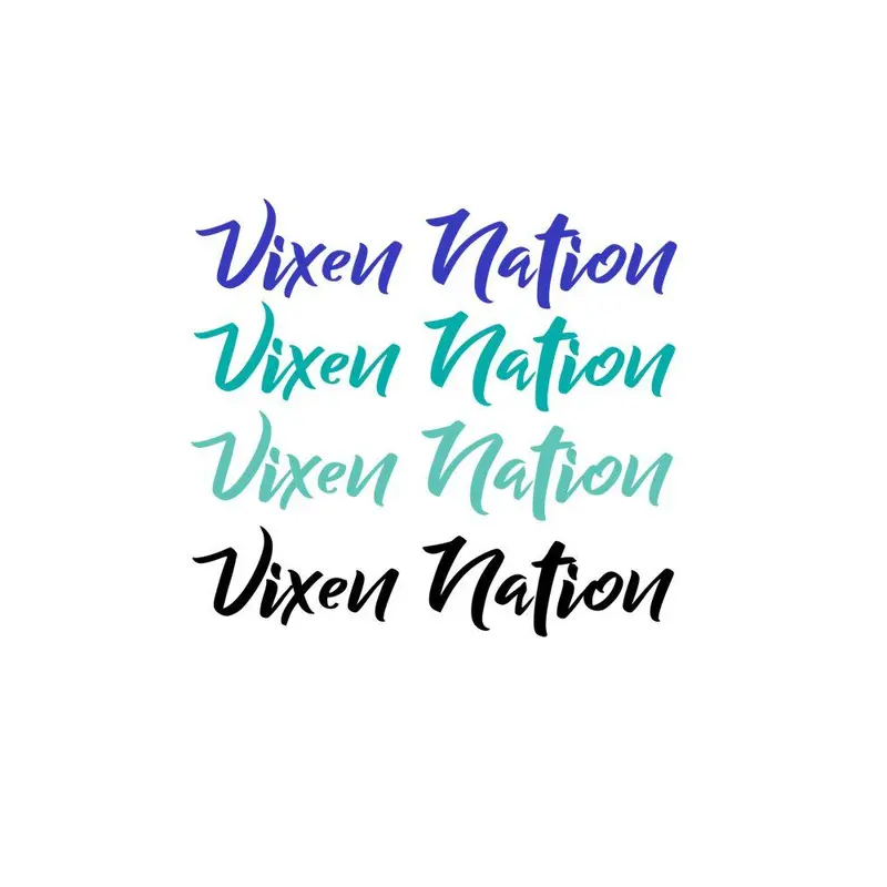 Vixen Nation Decal