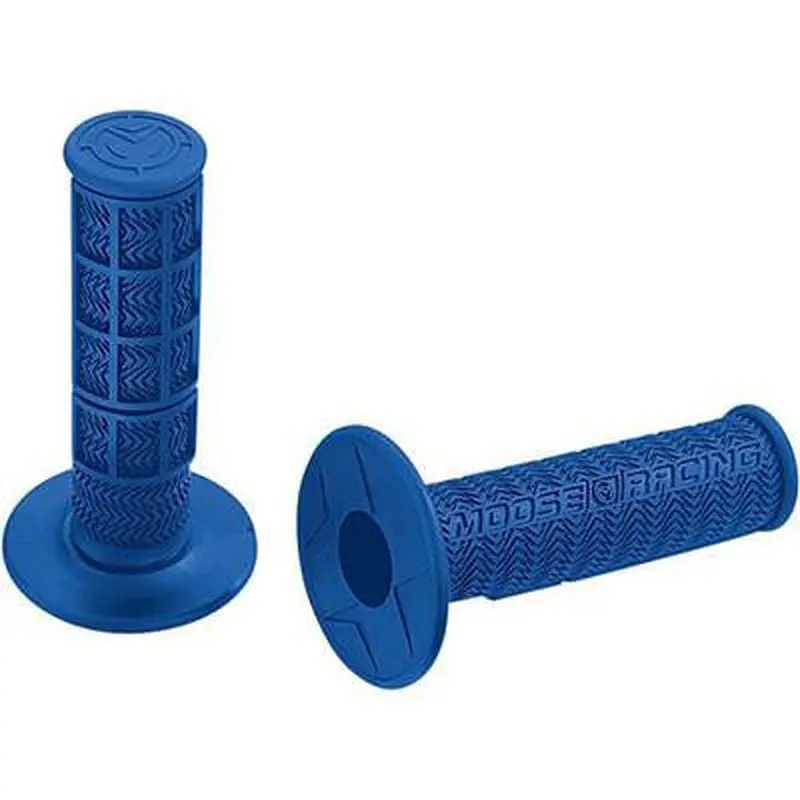 Handlebar Grips - Blue - (0630-0394) Moose
