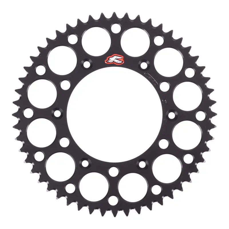 Renthal Sprocket Rear Black 52T Alloy 7075 T6 Grooved