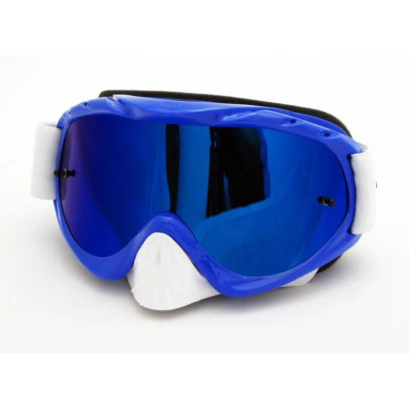 RNR HYBRID NOBO BLUE MIRRORED LENS, NOBO BLUE GOGGLE, GH441M, MIRRORED LENS