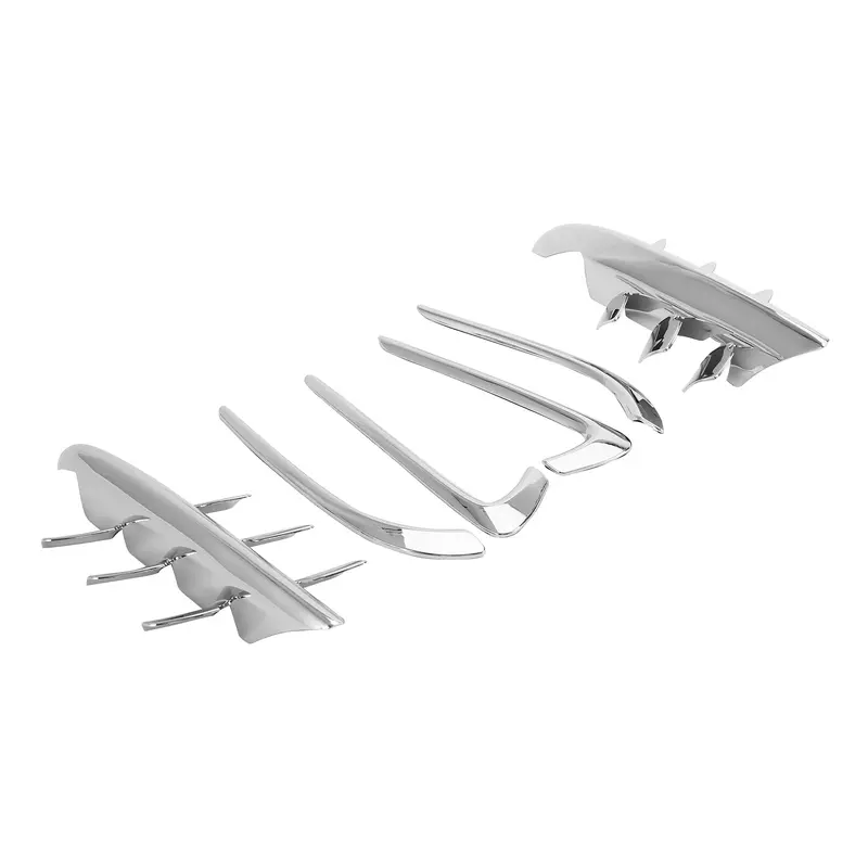 2001-2011 Honda GL1800 Honda Fairing Premier Shark Gills Chrome
